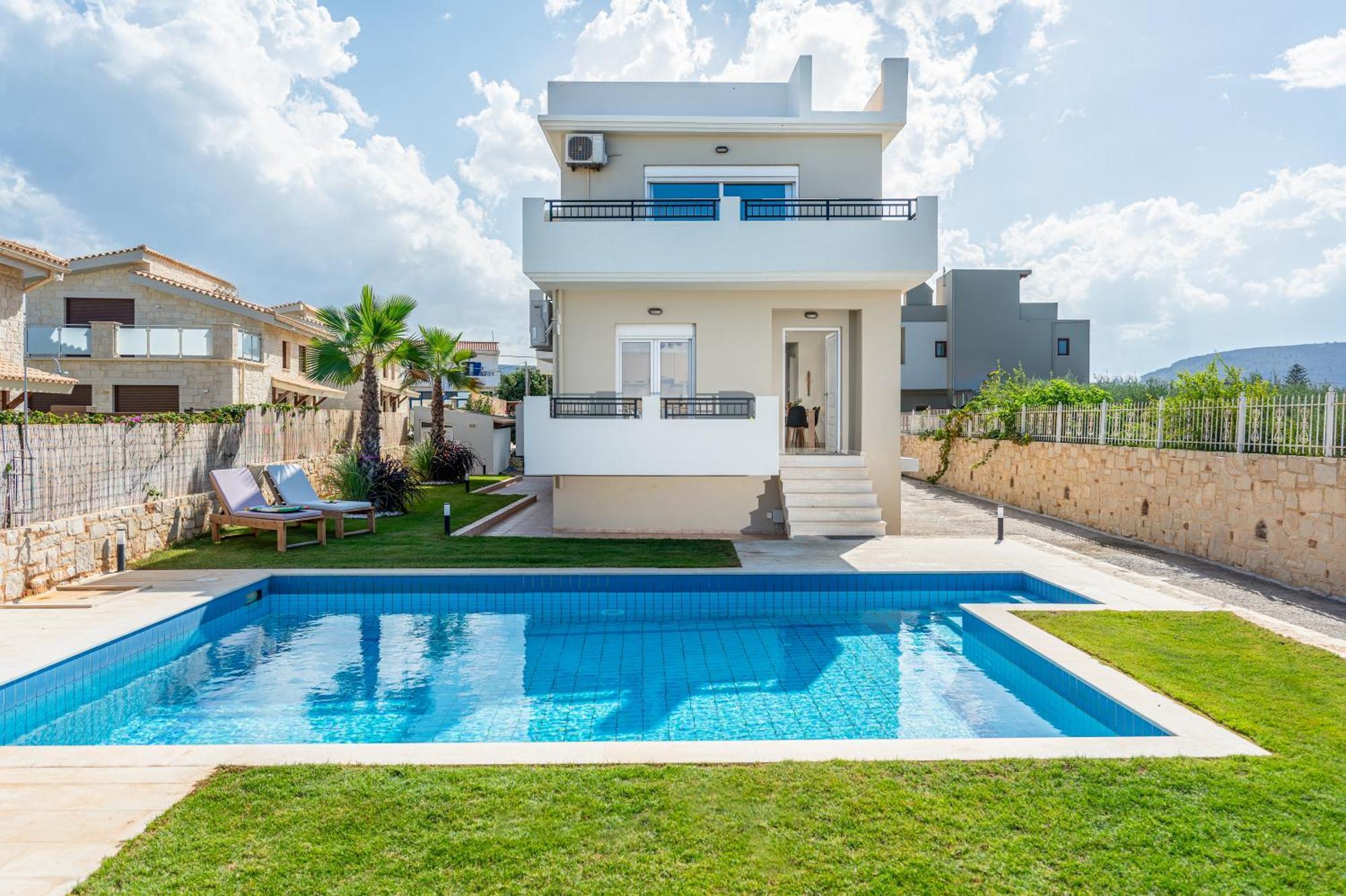 Villa Sophia-Villa Elpis Hersonissos  Exteriör bild
