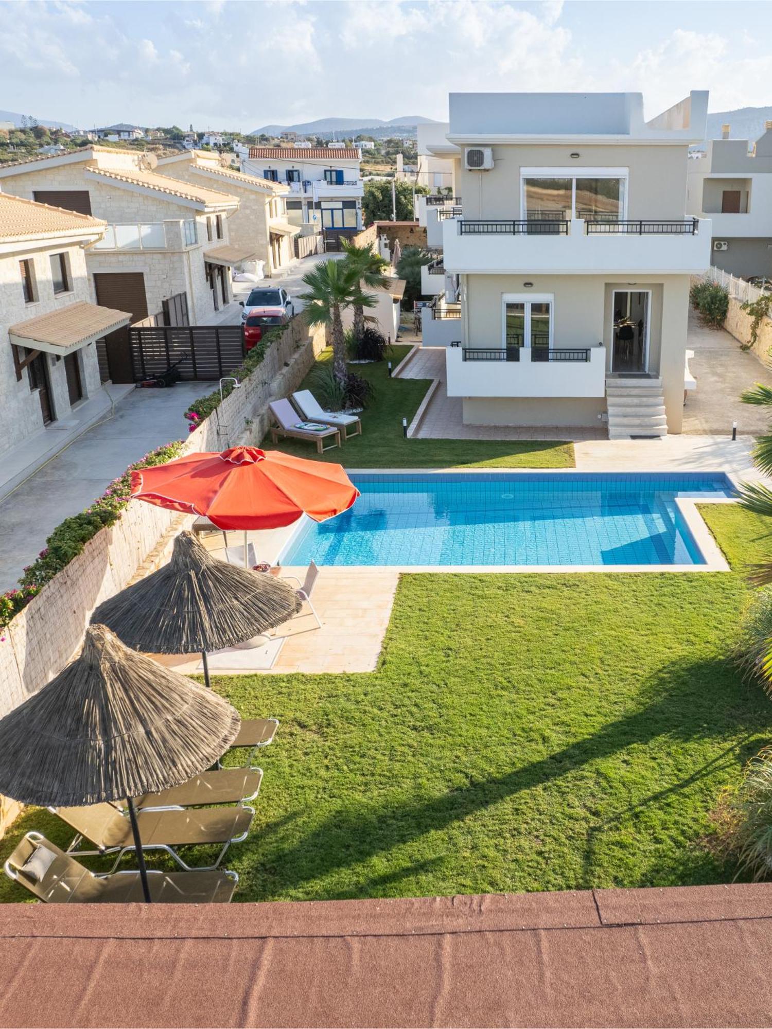 Villa Sophia-Villa Elpis Hersonissos  Exteriör bild