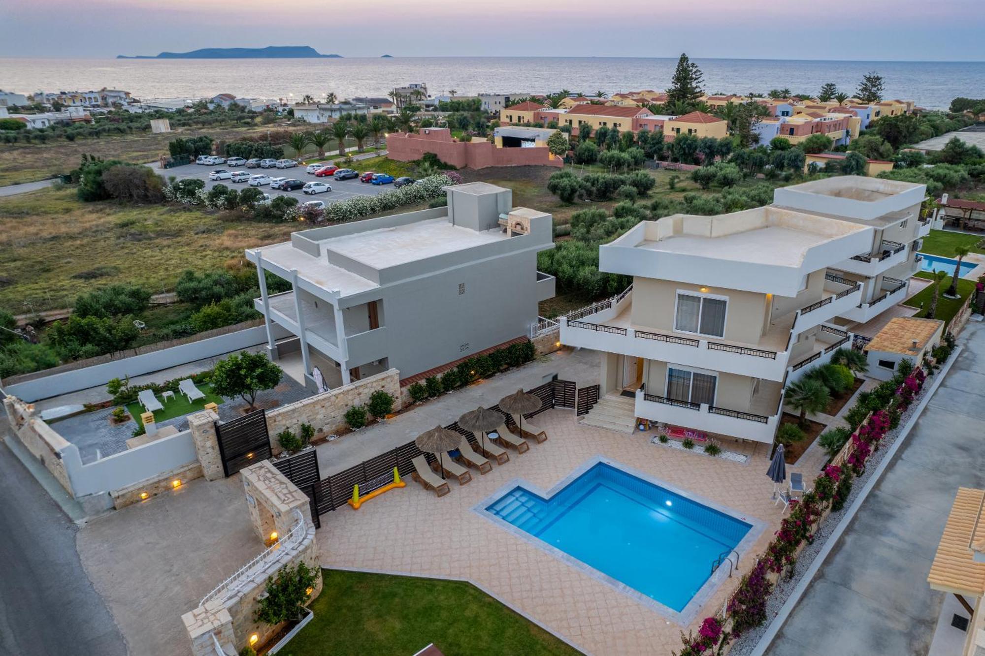 Villa Sophia-Villa Elpis Hersonissos  Exteriör bild