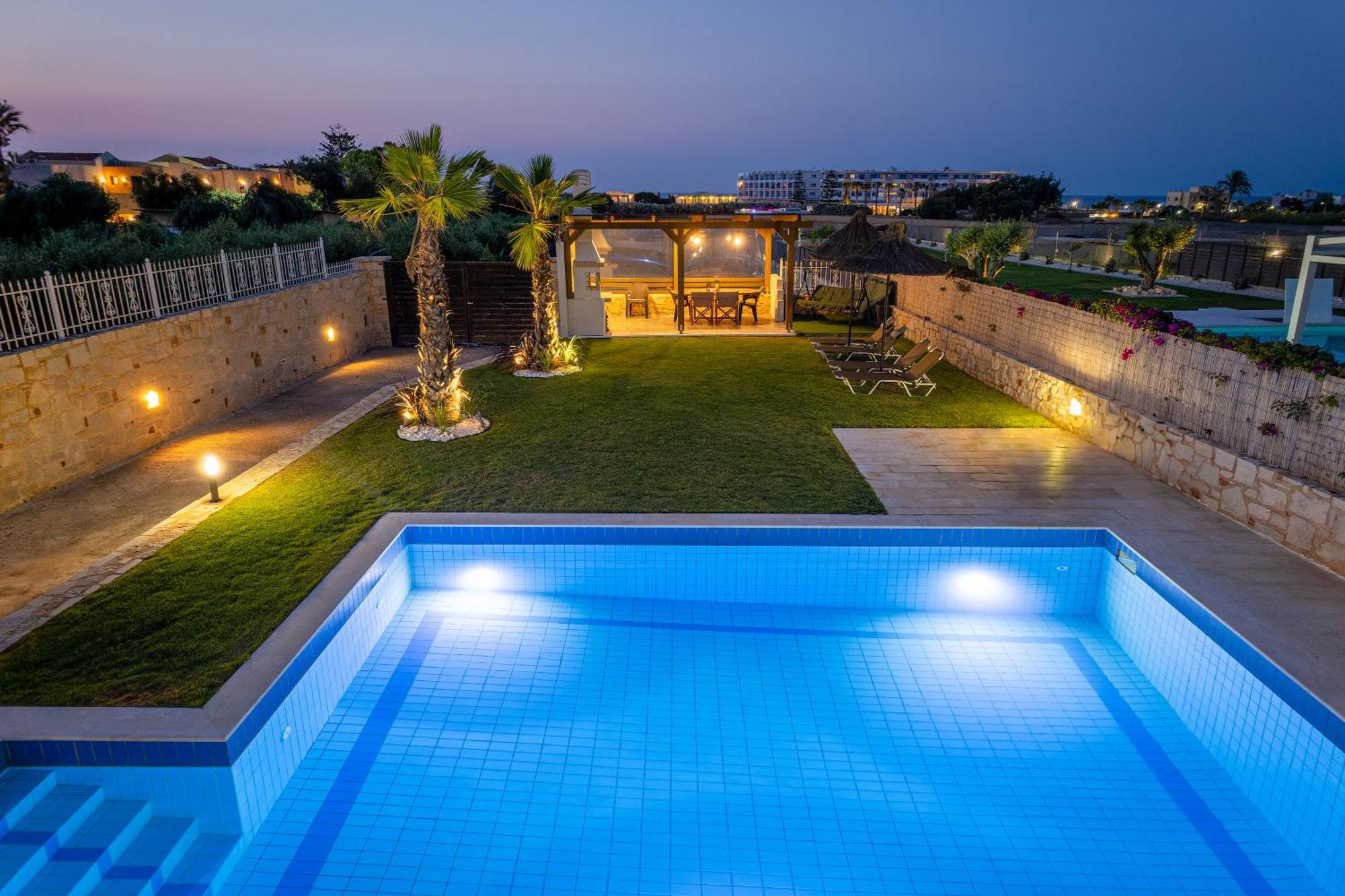 Villa Sophia-Villa Elpis Hersonissos  Exteriör bild